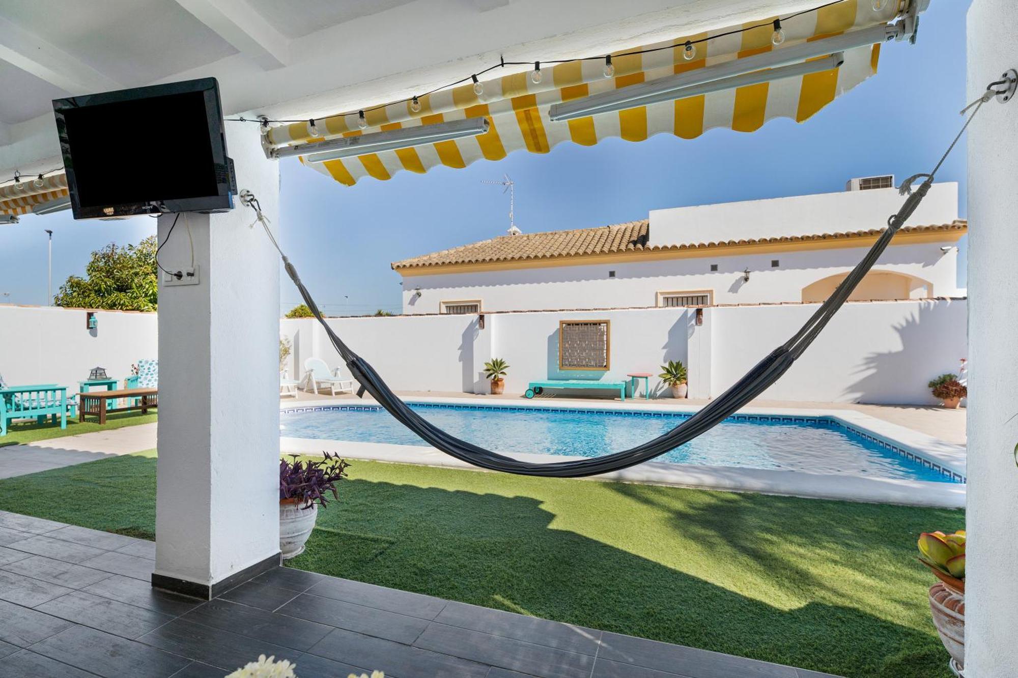 Casa Las Golondrinas-Solo Familias Chiclana de la Frontera Exterior foto